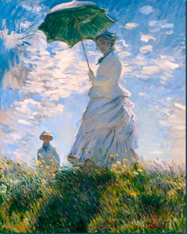 Not PC: ‘Woman with a Parasol’ – aka ‘Madame Monet and Her Son,’ by ...